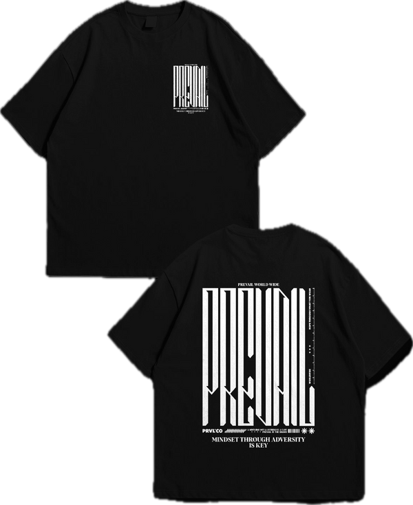 Mindset through Adversity Black T-Shirt