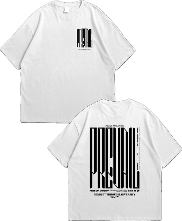 Mindset Through Adversity White T-Shirt