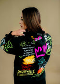 Graffiti Black Hoodie
