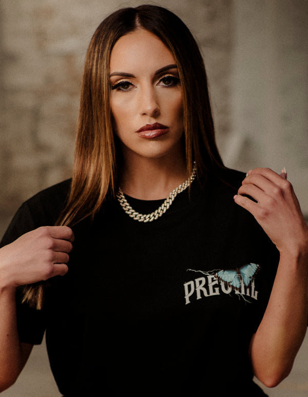 Blue Prevail Butterfly T-Shirt