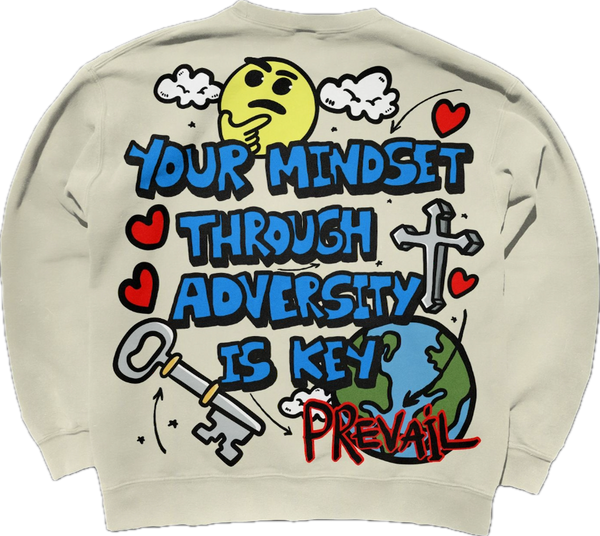 PrevailX-Mindset Through Adversity Crewneck